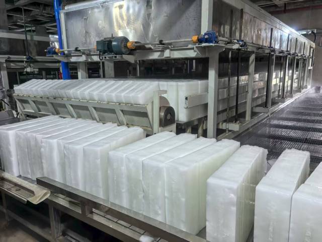 天惠公司制冰生产线。受访者提供